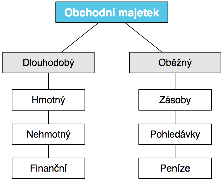 Struktura obchodního majetku